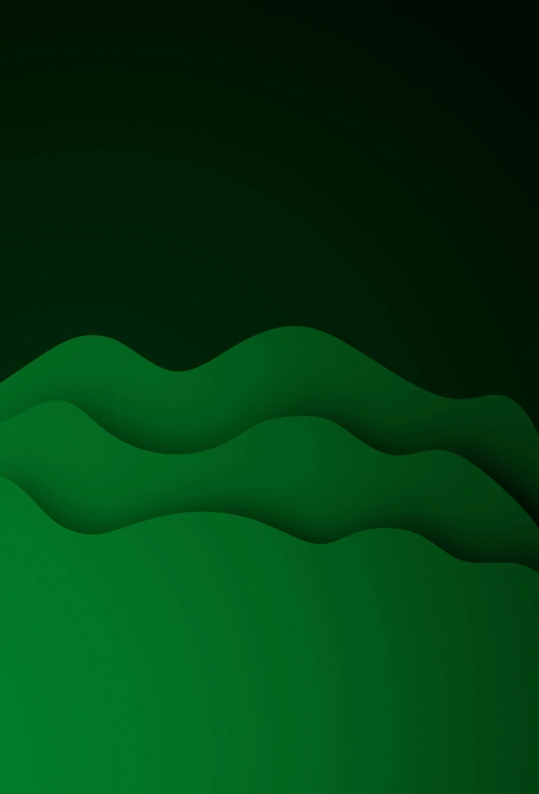 a green abstract background with wavy shapes a green abstract background with wavy shapes